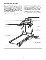 Preview for 5 page of NordicTrack Elite 7500 Treadmill User Manual