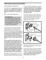 Preview for 12 page of NordicTrack Elite 7500 Treadmill User Manual