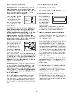 Preview for 14 page of NordicTrack Elite 7500 Treadmill User Manual