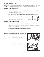 Preview for 26 page of NordicTrack Elite 7500 Treadmill User Manual