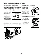 Preview for 15 page of NordicTrack Elite R110 NTEVEX89915.0 User Manual