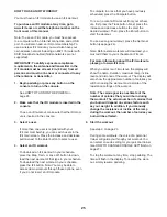 Preview for 25 page of NordicTrack Elliptical E7.5 User Manual