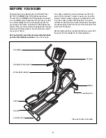 Preview for 4 page of NordicTrack EX 1000 Commercial PRO User Manual