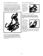 Preview for 14 page of NordicTrack Freestride Trainer F55i User Manual