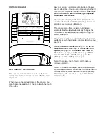 Preview for 15 page of NordicTrack Freestride Trainer F55i User Manual