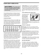 Preview for 24 page of NordicTrack Freestride Trainer F55i User Manual