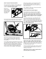 Preview for 22 page of NordicTrack FREESTRIDE User Manual