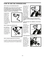 Preview for 12 page of NordicTrack Gx 2.5 Bike Manual