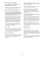 Preview for 18 page of NordicTrack Gx 2.5 Bike Manual