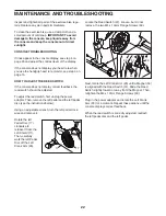 Preview for 22 page of NordicTrack Gx 2.5 Bike Manual