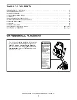 Preview for 2 page of NordicTrack Gxr 4.2 User Manual