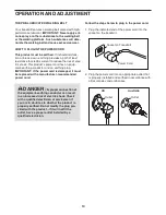 Preview for 14 page of NordicTrack NETL19810.0 User Manual