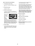 Preview for 20 page of NordicTrack NETL24810.0 User Manual