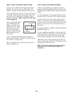 Preview for 26 page of NordicTrack NETL25711.1 User Manual