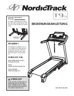 NordicTrack NETL99809.0 (German) Bedienungsanleitung preview