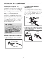 Preview for 16 page of NordicTrack NETL99810.0 User Manual