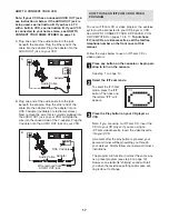 Preview for 17 page of NordicTrack NTC4015.1 User Manual