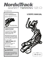 Preview for 1 page of NordicTrack NTEL01310.4 Manual