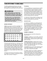 Preview for 17 page of NordicTrack NTEL08991 User Manual