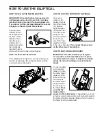 Preview for 14 page of NordicTrack NTEVEL57019.0 User Manual