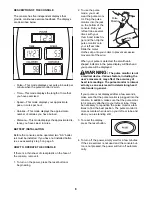 Preview for 8 page of NordicTrack NTXC80182 User Manual