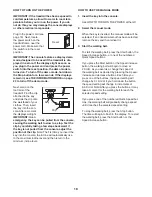 Preview for 18 page of NordicTrack T 7.2 NETL79811.1 User Manual