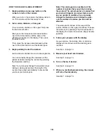 Preview for 18 page of NordicTrack U 60 NTEVEX78915.0 User Manual