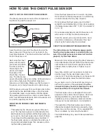 Preview for 12 page of NordicTrack Viewpoint 3600 Treadmill User Manual