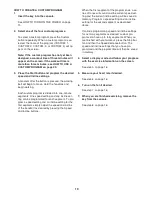 Preview for 19 page of NordicTrack Viewpoint 3600 Treadmill User Manual