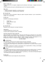 Preview for 15 page of Norditalia Calor Cervical Operating Manual