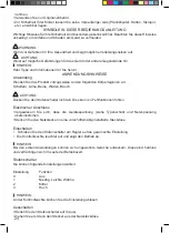 Preview for 24 page of Norditalia Calor Cervical Operating Manual