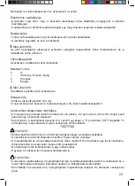 Preview for 29 page of Norditalia Calor Cervical Operating Manual