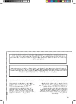 Preview for 61 page of Norditalia Calor Cervical Operating Manual