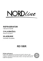 NORDline RD195R Instruction Booklet preview