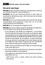 Preview for 4 page of NORDline RD265F Instruction Booklet