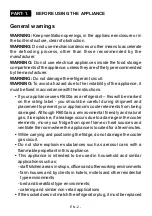 Preview for 3 page of NORDline RD80F Instruction Booklet