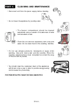 Preview for 9 page of NORDline RD80F Instruction Booklet