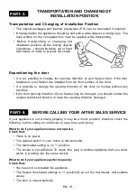 Preview for 11 page of NORDline RD80F Instruction Booklet