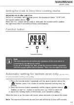 Preview for 15 page of Nordmende DOI414IX Manual