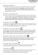 Preview for 17 page of Nordmende DOI414IX Manual