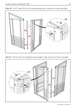 Preview for 19 page of Norfolk Greenhouses BCPOSW1280+G Assembly Instructions Manual