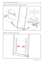 Preview for 25 page of Norfolk Greenhouses BCPOSW1280+G Assembly Instructions Manual