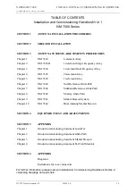 Preview for 3 page of NORMARC NM 7000 Series Installation & Commissioning Handbook