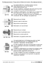 Preview for 12 page of NORMBAU Nylon Care 0300 455 Fixing Instructions And Directions For Use