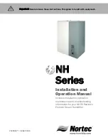 Nortec NH Series Installation And Operation Manual preview