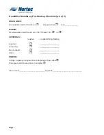 Preview for 78 page of Nortec NH Series Installation And Operation Manual