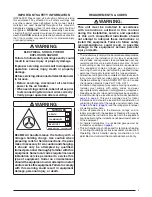 Preview for 3 page of Nortek B64BM Series Installation Instructions Manual