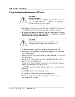 Preview for 196 page of Nortel DualMode 800 Maintenance Manual