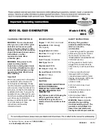 Preview for 1 page of North American Tool 6800 Operating Instructions Manual