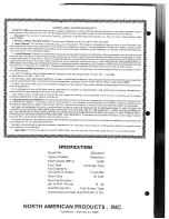 Preview for 15 page of North American 3510 Operation & Maintenance Manual